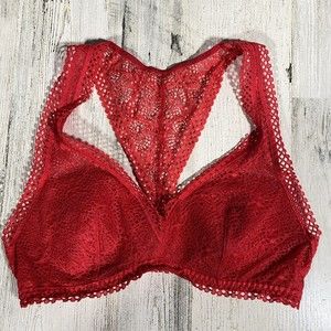 Victoria’s Secret Lace Bra Bralette Pink Size S No Padding